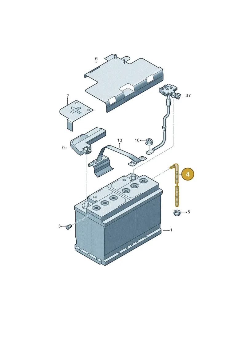 4H0915531 — Audi Q5 (2016-2025) diagram 896915000, position 4