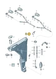 4H0955997 Audi Grommet