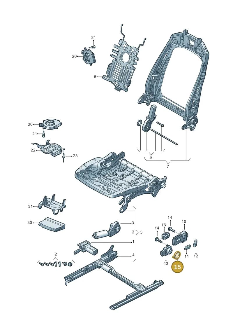 4H09573723Q7 — Audi RS4 Avant (2017-) diagram 849959200, position 15