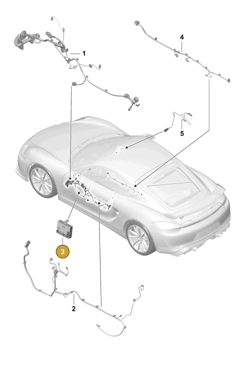 4H0959793AC — Porsche Cayman (2019-2022) diagram p55902150, position 3
