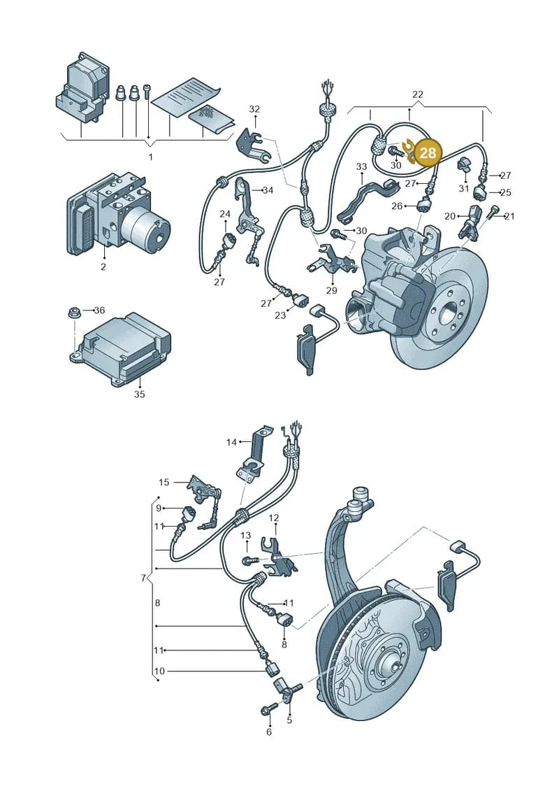 4H0971502D — Audi A8 (2013-2018) diagram 696927000, position 28