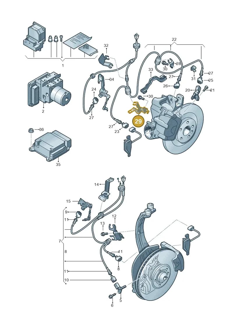 4H0971502F — Audi A8 (2013-2018) diagram 696927000, position 29