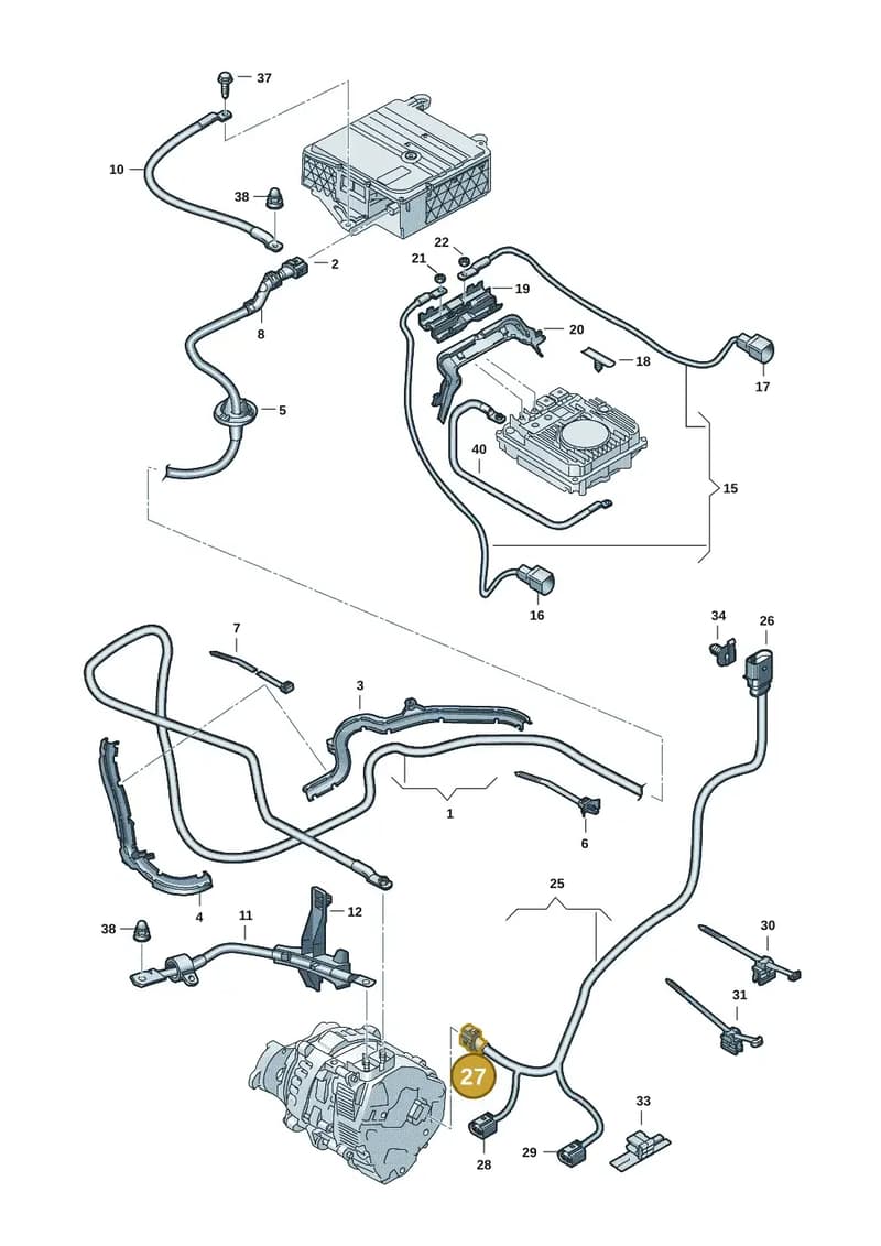 4H0973713A — Skoda Kodiaq (2024-2024) diagram 3j0971150, position 27