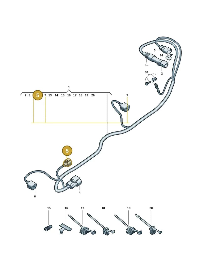 4H0973713H — Audi A5 Limousine (2024-2025) diagram 8wk972750, position 5