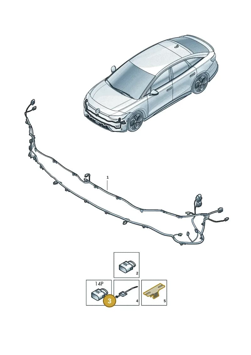 4H0973717B — Volkswagen ID.7 (2023-2025) diagram 14b971000, position 3