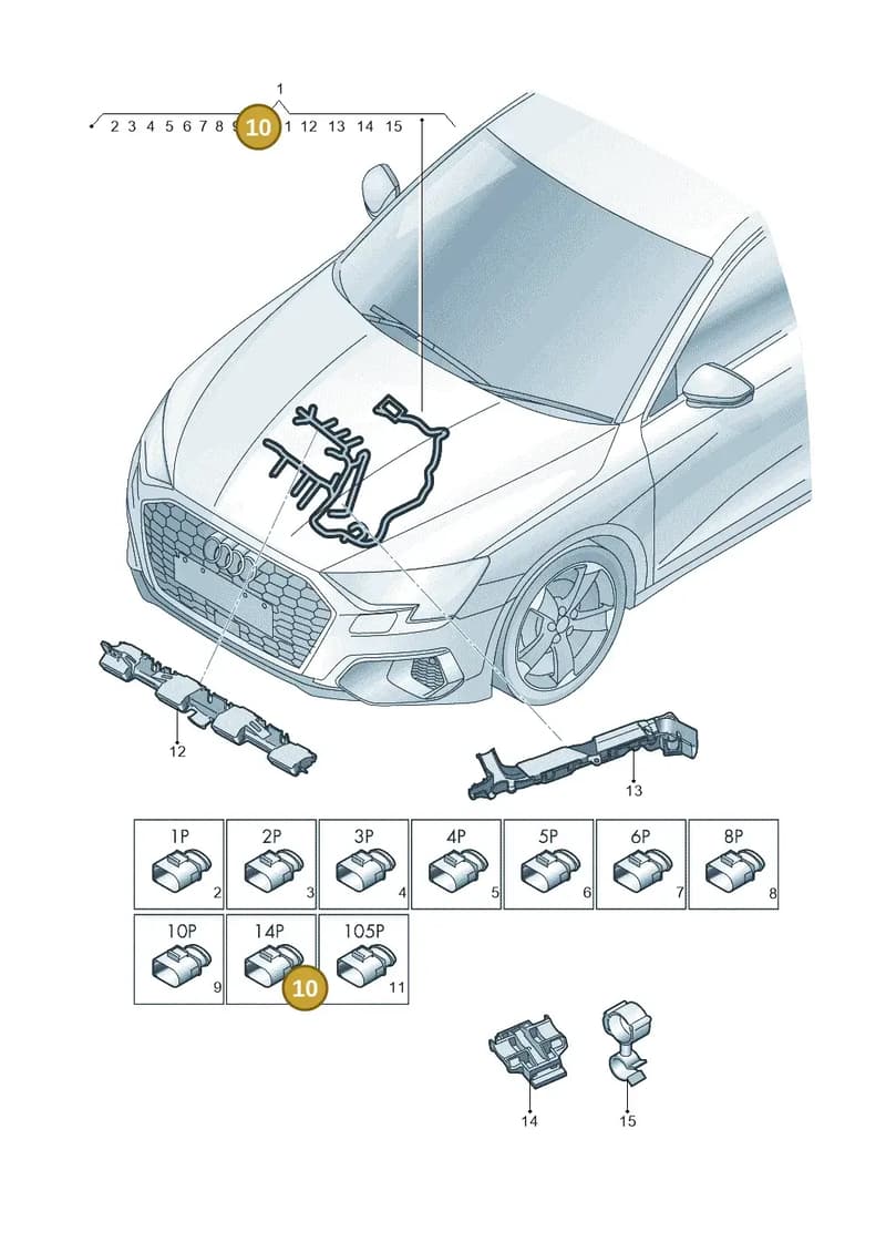 4H0973717B — SEAT CUPRA Formentor (2020-) diagram 596971270, position 10