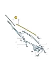 4H2998002B Audi 1 Set Aerodynamic Wiper Blades