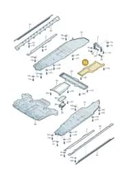 4H6861817B Audi Base Plate