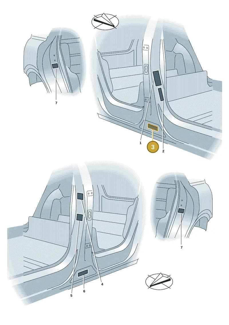 4J3010031D — Audi Q4 Sportback (2021-2025) diagram 89a010020, position 3