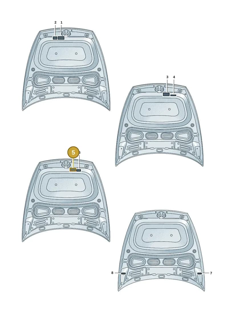 4J3010504 — Audi RS e-tron GT (2020-2025) diagram 4j1010010, position 5
