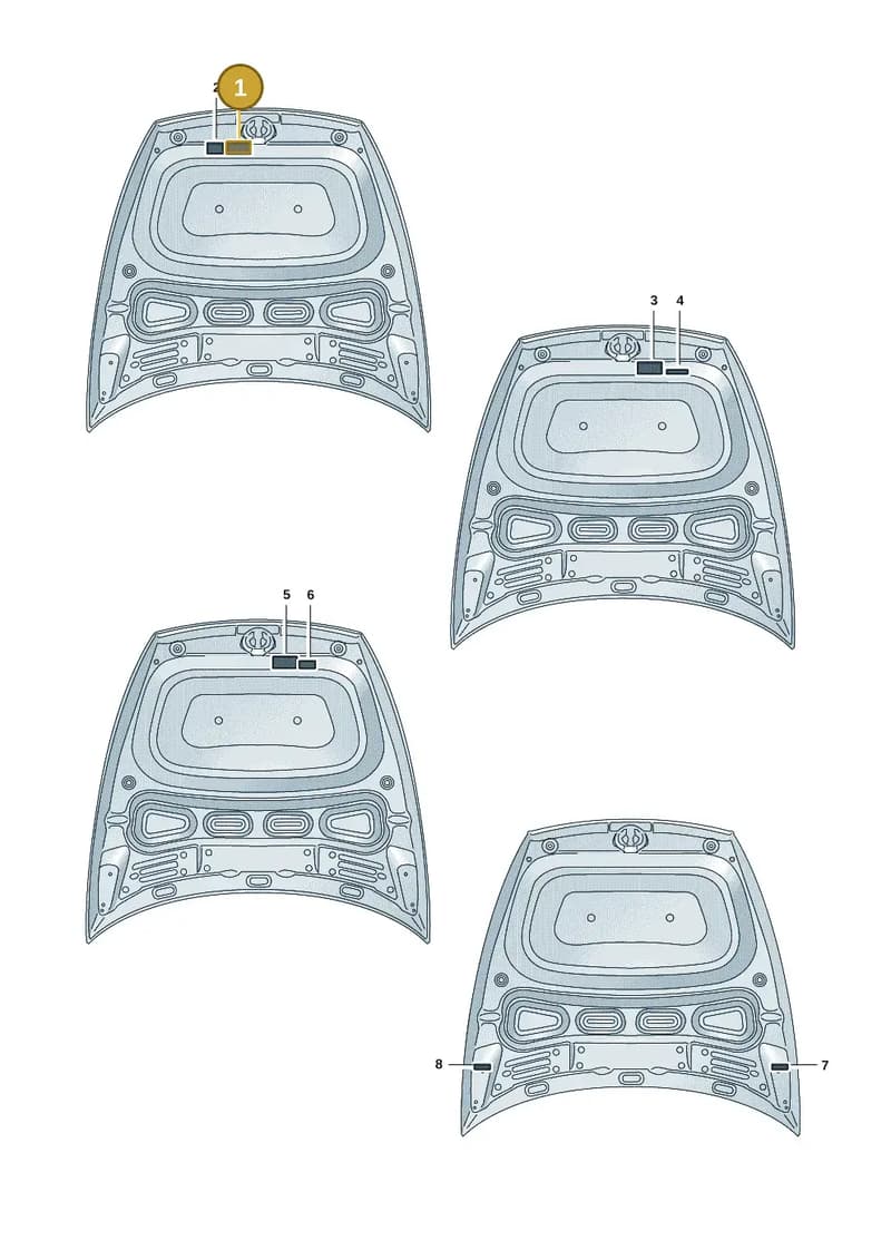 4J3010515E — Audi RS e-tron GT (2020-2025) diagram 4j1010010, position 1