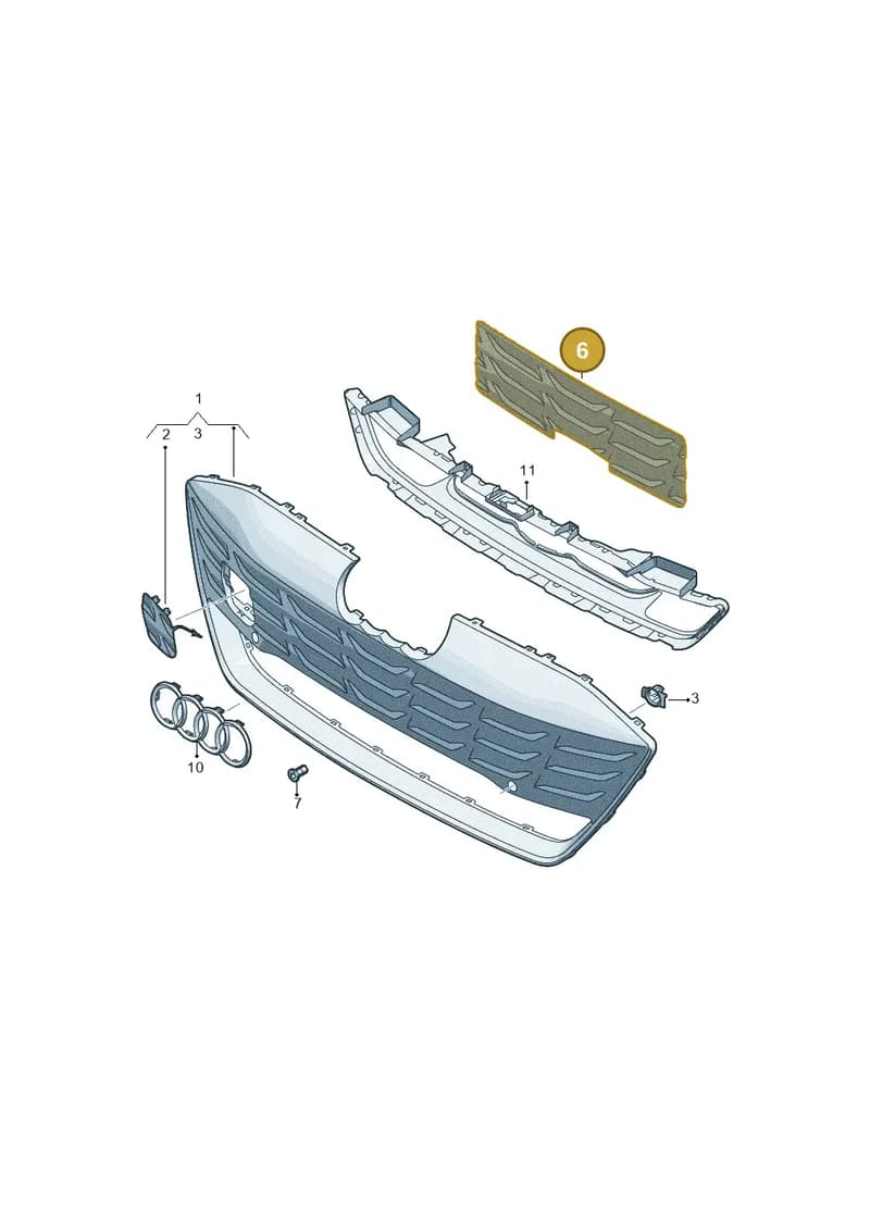 4J3807529B — Audi RS e-tron GT (2020-2025) diagram 4j1853300, position 6
