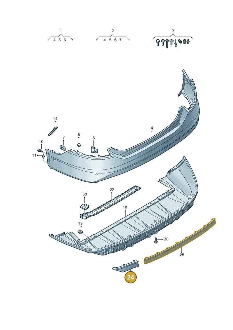 4J3807837A3Q0 — Audi RS e-tron GT (2020-2025) diagram 4j1807600, position 24