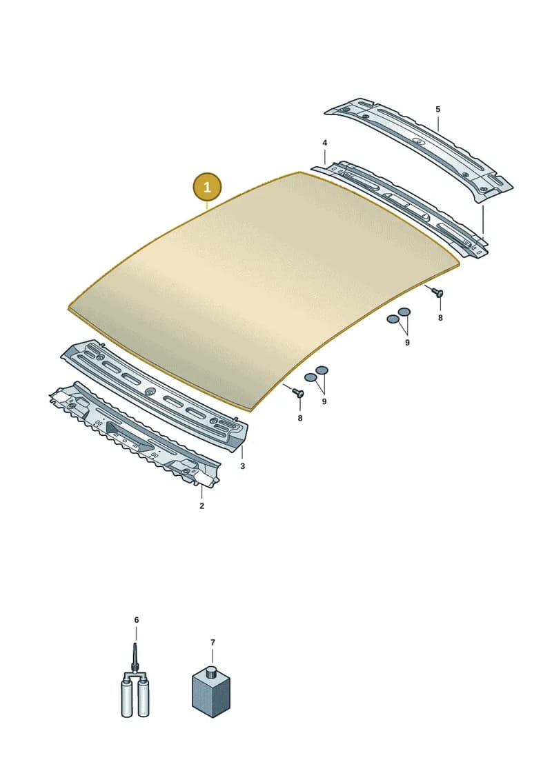 4J3817017K — Audi RS e-tron GT (2020-2025) diagram 4j1817000, position 1