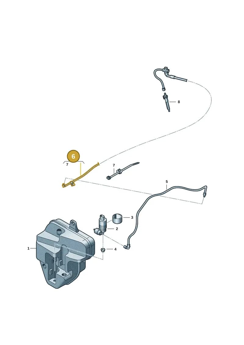 4J3827861A — Audi RS e-tron GT (2020-2025) diagram 4j1955030, position 6