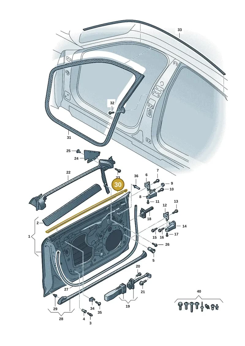 4J3837475CT94 — Audi RS e-tron GT (2020-2025) diagram 4j1831010, position 30