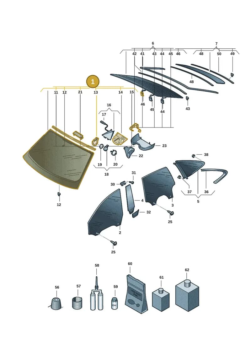 4J3845100ANVB — Audi RS e-tron GT (2020-2025) diagram 4j1845000, position 1