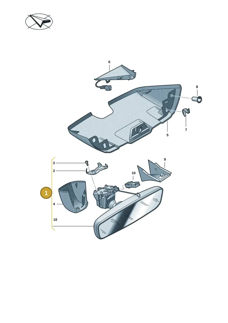 4J3857511B9B9 — Audi RS e-tron GT (2020-2025) diagram 4j1857450, position 1