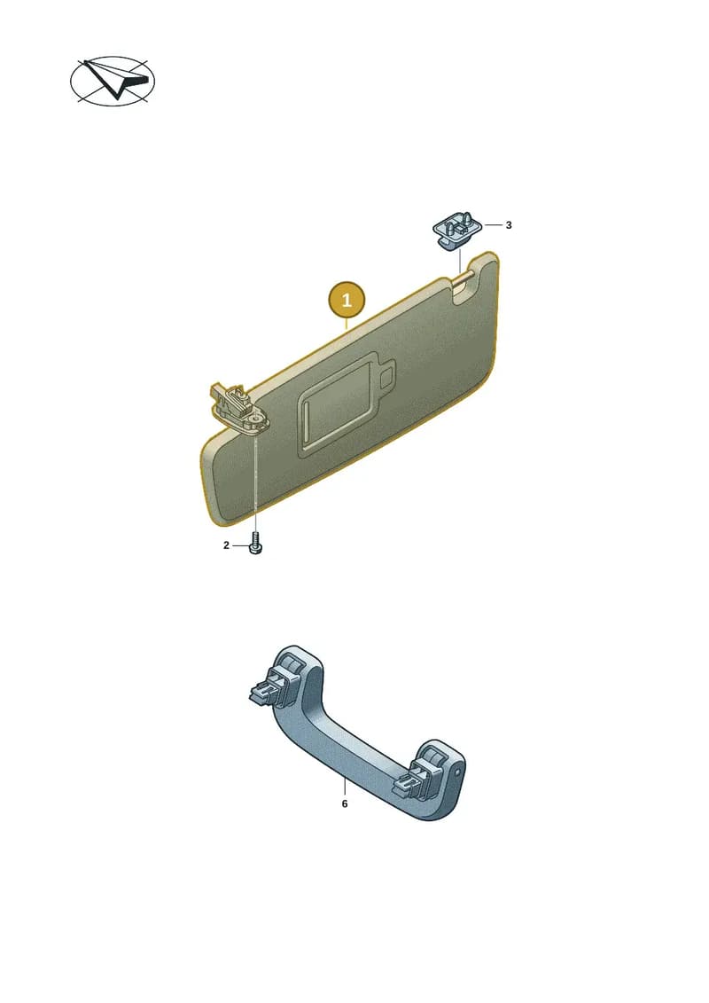 4J38575526F2 — Audi RS e-tron GT (2020-2025) diagram 4j1857500, position 1