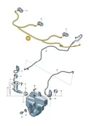 4J3955667A Audi Pipe