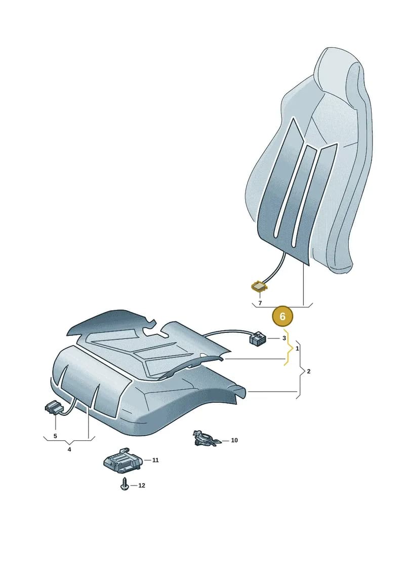 4J3963557D — Audi RS e-tron GT (2020-2025) diagram 4j1963000, position 6