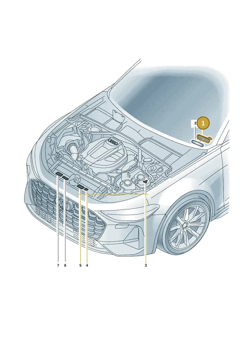 4K0000302 — Audi A5 Limousine (2024-2025) diagram 8wk010150, position 1
