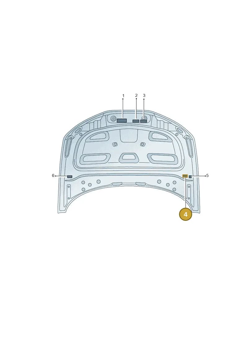 4K0010515AB — Audi A7 Sportback (2018-2025) diagram 435010100, position 4