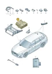 4K0035066D Audi Central Computer