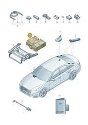 4K0035178A Audi Central Computer