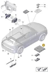 4K0035282J Audi Control Unit