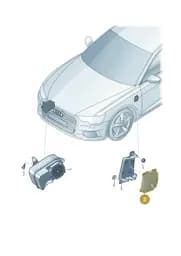 4K0035335 Audi Control Unit for Engine Noise Production