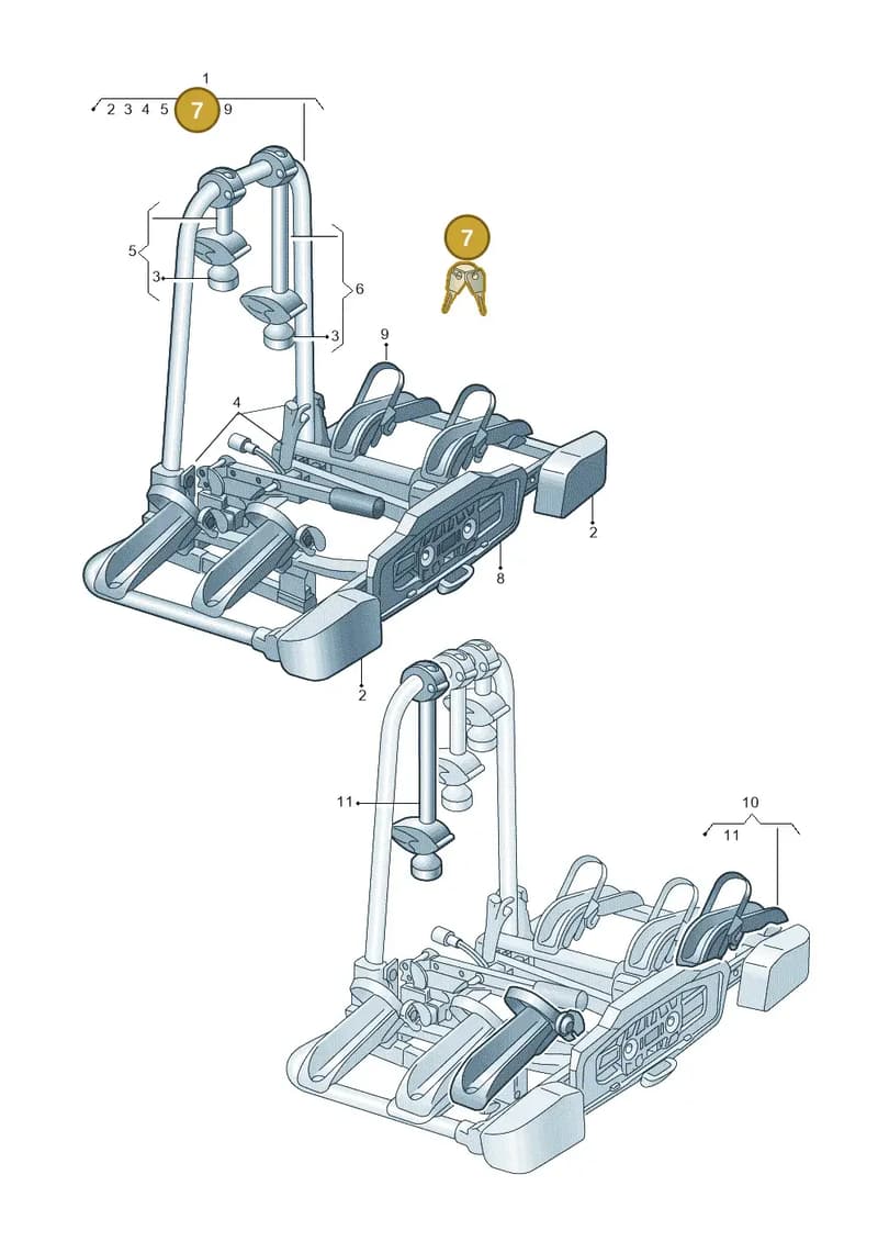 4K0071775E — Audi Q6 e-tron (2023-2025) diagram f5s071060, position 7