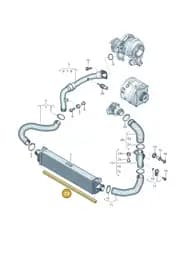 4K0145563B Audi Sealing Strip