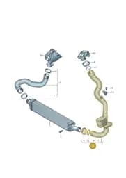 4K0145673AJ Audi Pressure Pipe