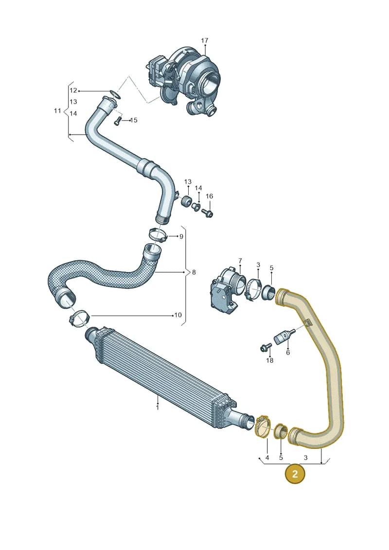 4K0145673AP — Audi A6 (2018-2025) diagram 849145500, position 2