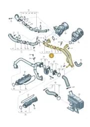 4K0145803D Audi Charge Air Cooler