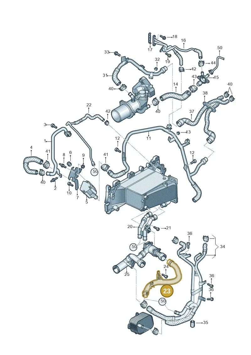4K0145879T — Audi A6 (2018-2025) diagram 430121067, position 23