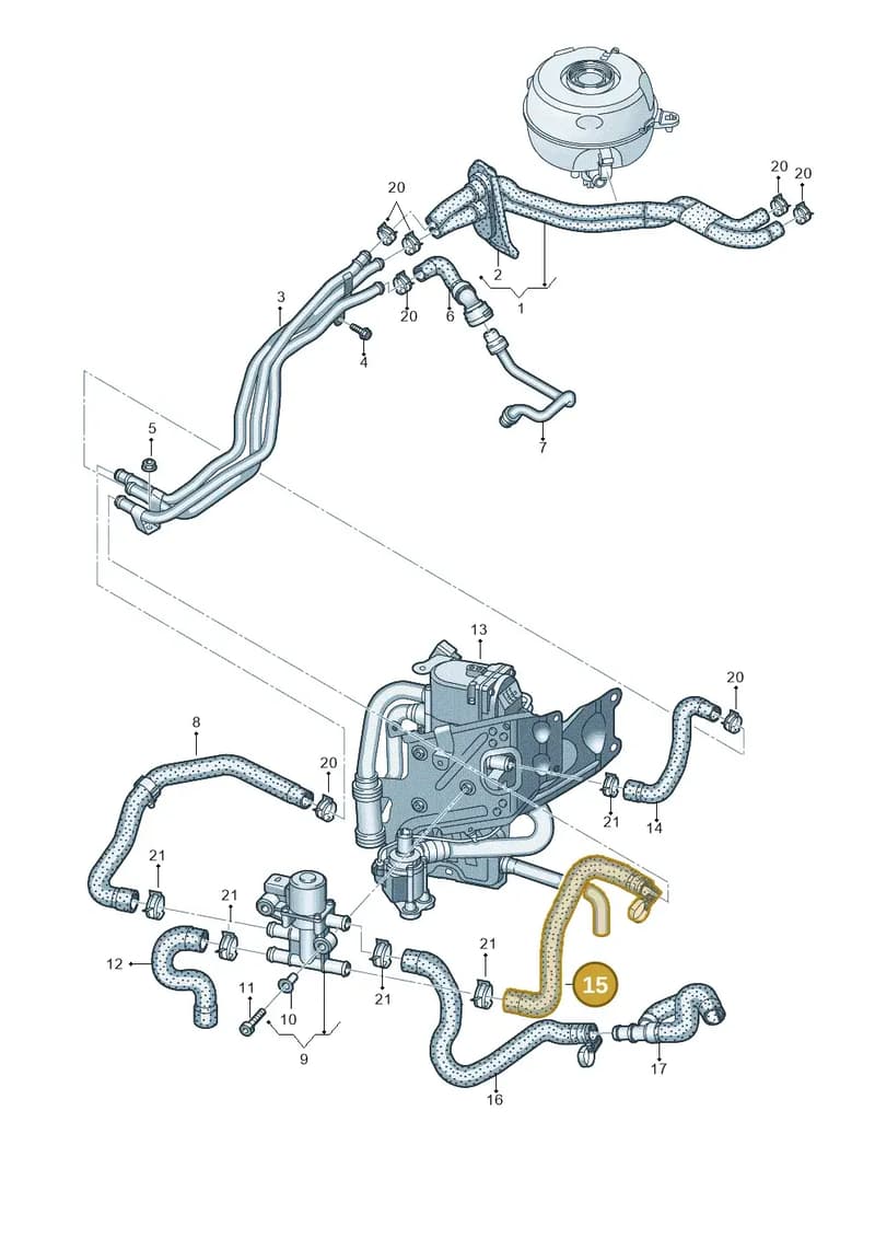 4K0145919N — Audi A6 (2018-2025) diagram 435121080, position 15