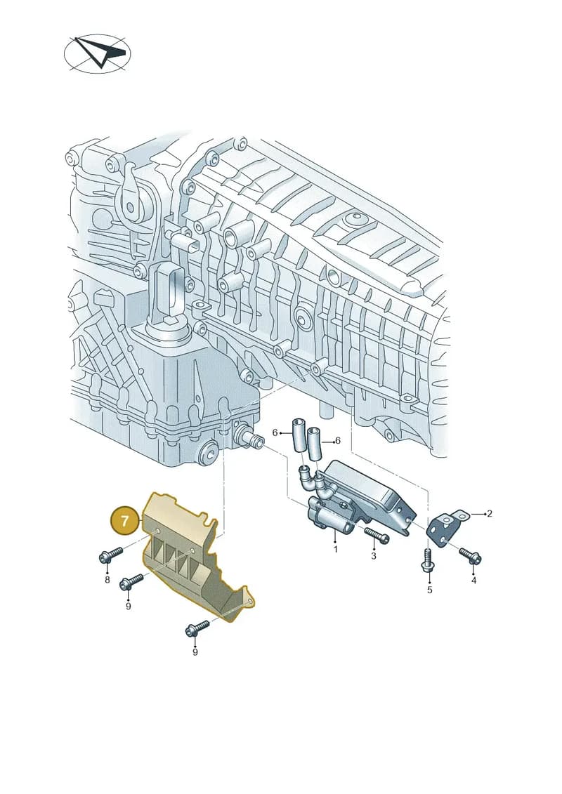 4K0301184F — Audi A6 (2018-2025) diagram 717317530, position 7