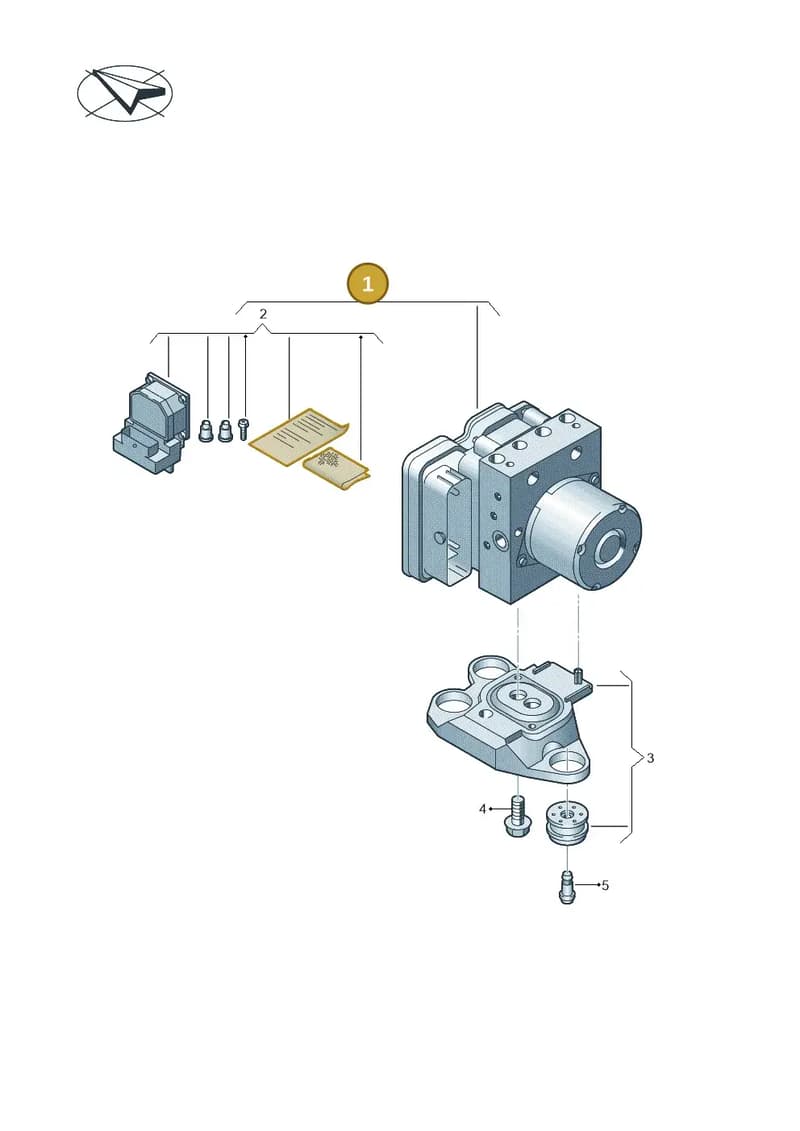 4K0614517MBEF — Audi A6 (2018-2025) diagram 435614100, position 1