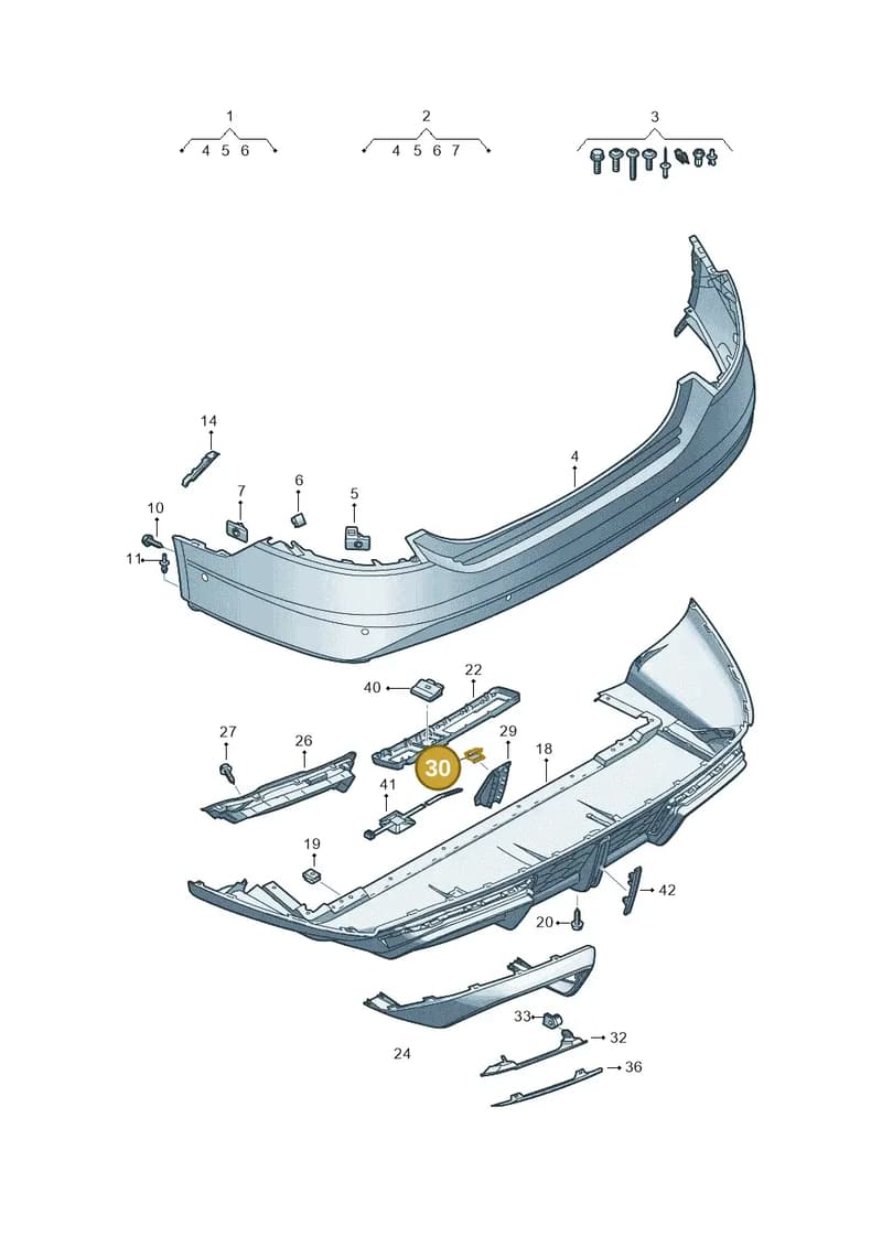 4K0807180 — Audi RS e-tron GT (2020-2025) diagram 4j1807800, position 30