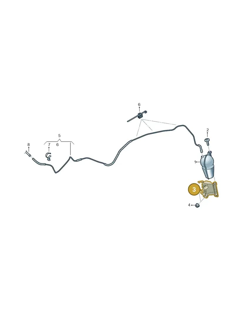 4K0809163C — Audi A6 (2018-2025) diagram 435133047, position 3