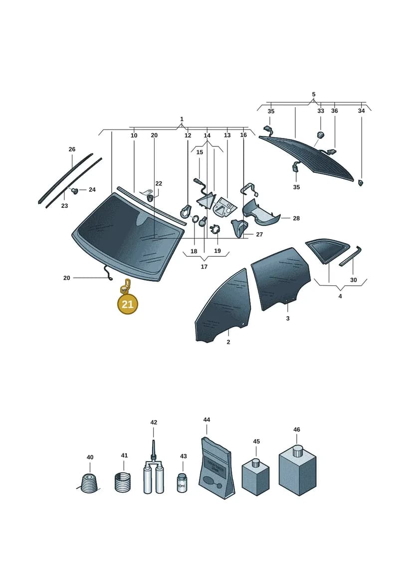 4K0845529 — Audi A5 Avant (2024-2025) diagram 8wk845000, position 21