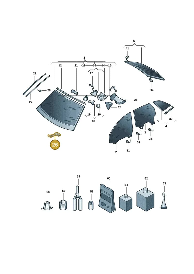 4K0845631 — Audi A7 (2021-) diagram 4kg845000, position 26