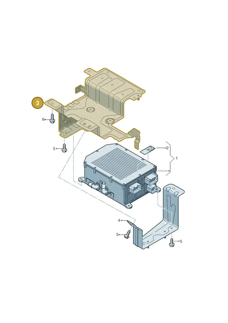 4K0907908 — Audi A6 (2018-2025) diagram 430915800, position 3