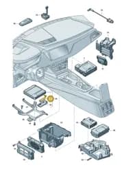 4K0915989D Audi Battery for Emergency Supply