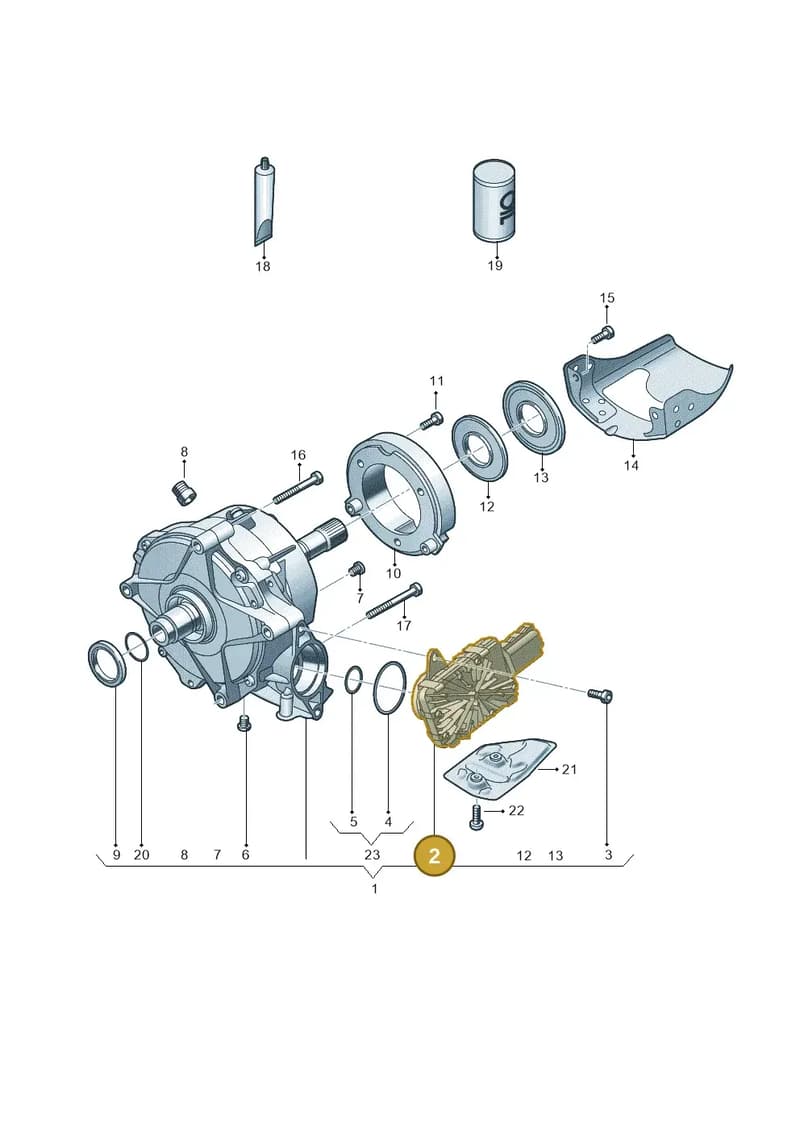 4K0927755C — Audi A6 (2018-2025) diagram 849409950, position 2