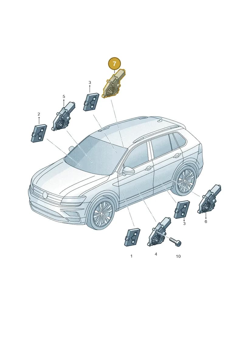 4K0959811A — Skoda Enyaq (2020-2021) diagram 884959100, position 7