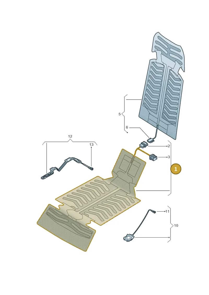 4K0963555M — Audi RS6 Avant (2019-2025) diagram 435963100, position 1