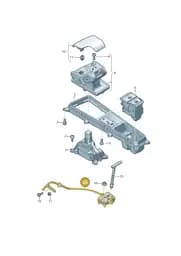 4K1713052L Audi Actuating Unit for Emergency Release